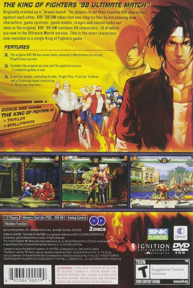 Amazon | King of Fighters 98: Ultimate Match / Game